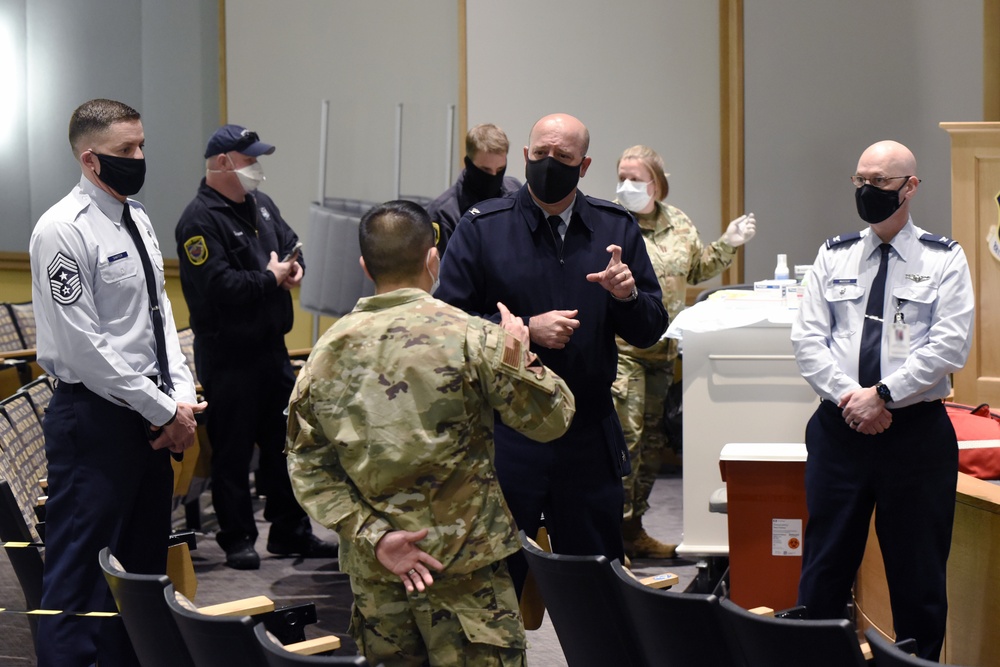 COVID-19 vaccine at Wright-Patterson AFB
