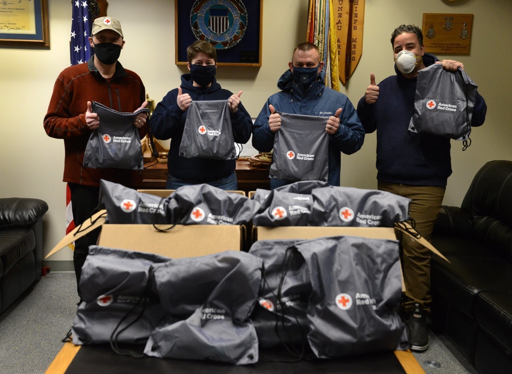 American Red Cross and United Service Organizations donations