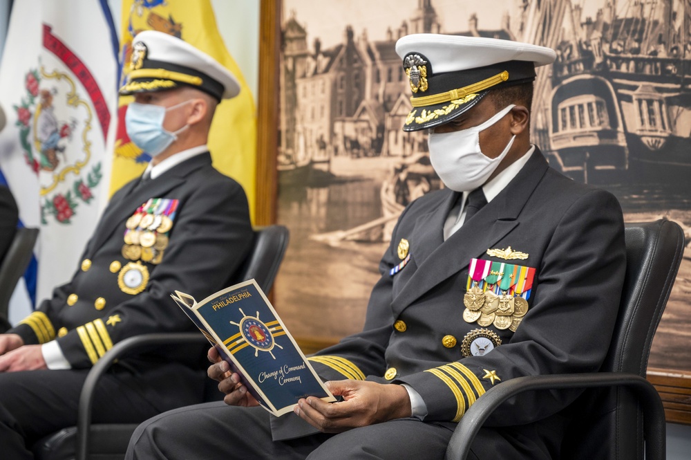 NTAG Philadelphia holds a change of command ceremony