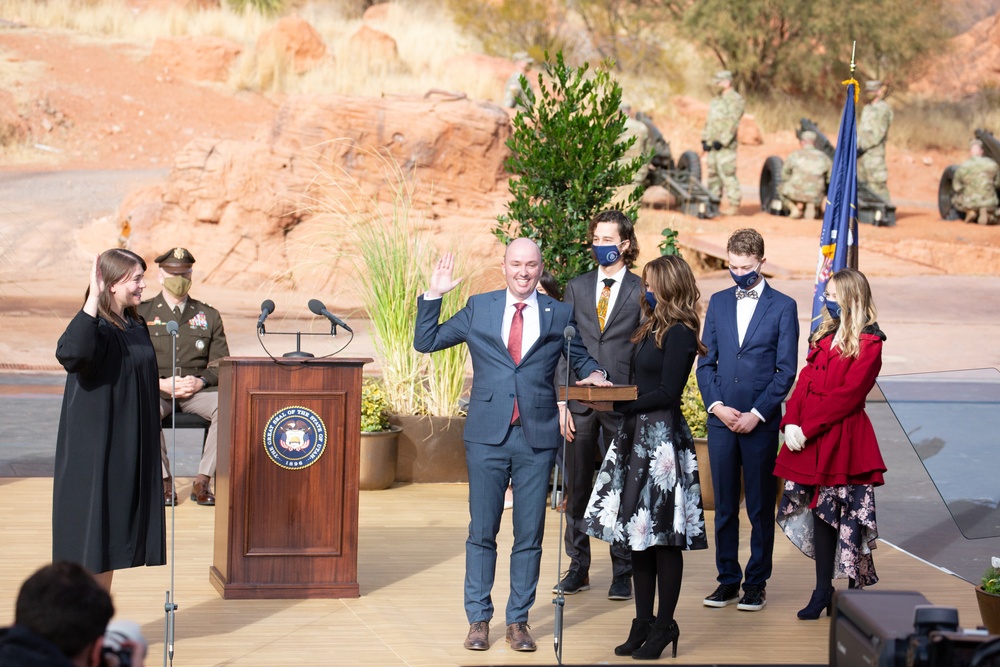 Gov. Elect Spencer Cox Inauguration Jan. 4, 2021