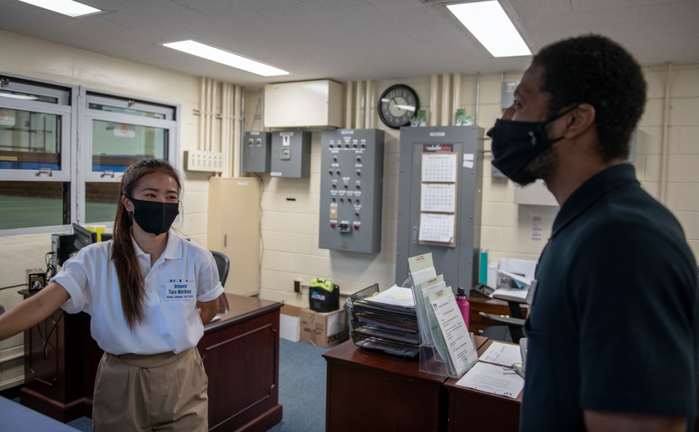 KLI students cleared Team Kadena’s COVID-19 policies prior to internship