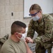 Service members supporting Wisconsin's COVID-19 fight receive vaccine