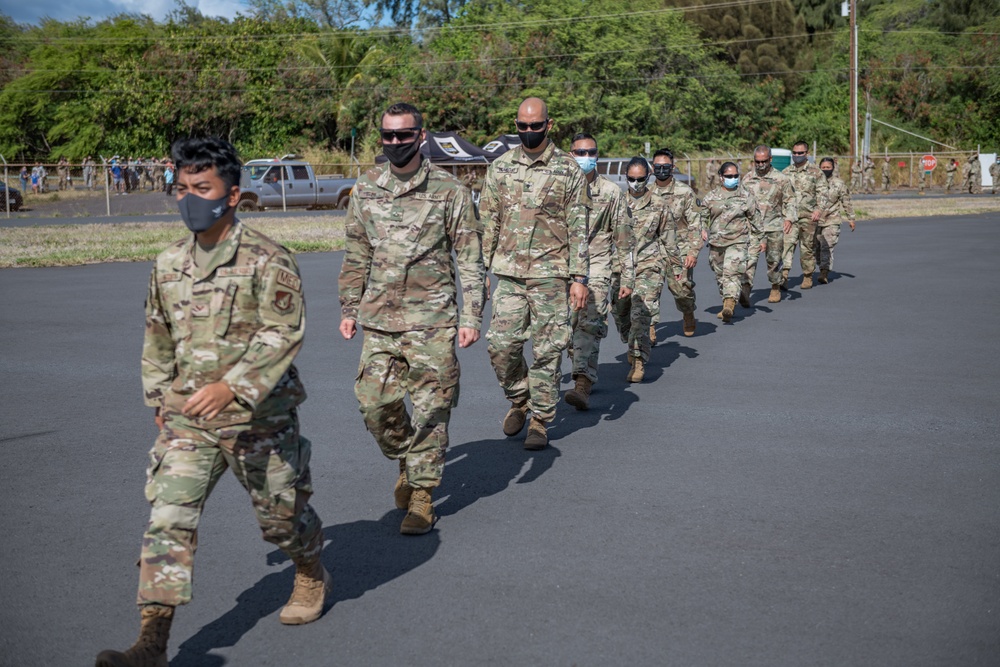 Operation New Hope: Hawaii National Guard Front Line Workers Receive COVID-19 Vaccine