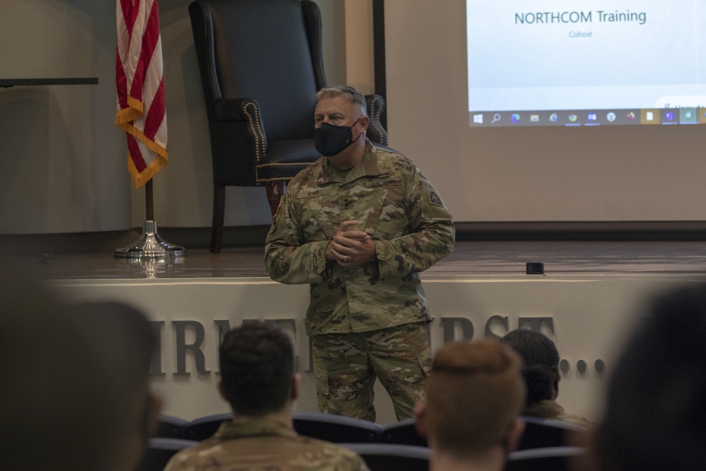 Maj. Gen. John F. King visits Dameron Hospital in California