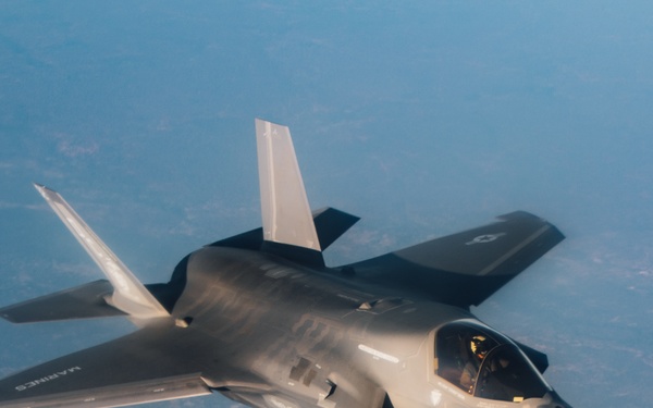 F-35Bs support Operation Octave Quartz