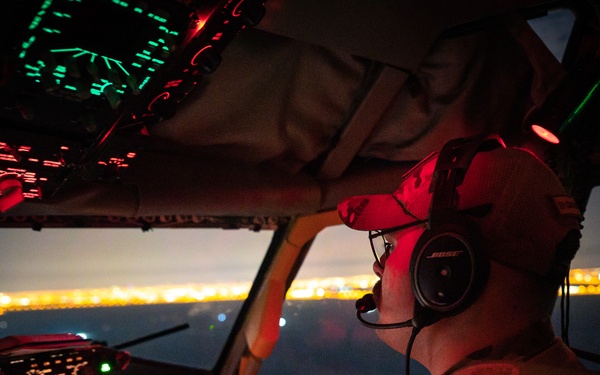 KC-135 fuels Operation Octave Quartz