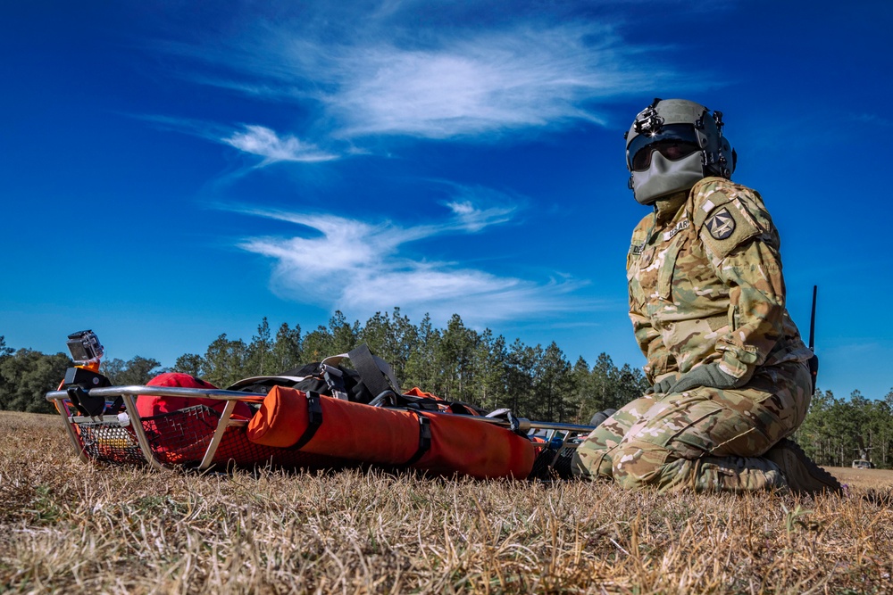 Load Stability System - Litter Attachment (LSS-LA) initial safety of flight prototype testing on HH-60M