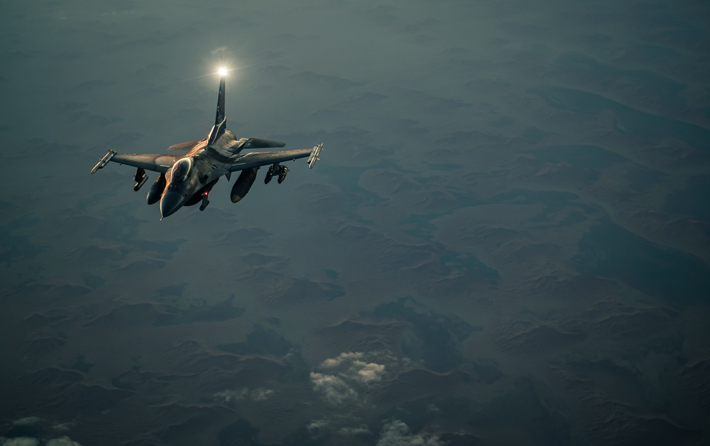 F-16s support Operation Octave Quartz