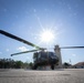 The 3rd Combat Aviation Brigade stands ready during the installation medical evacuation mission.