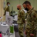 Leaders at Nellis Air Force Base receive COVID-19 vaccinations as a part of the base’s continued phased rollout