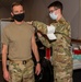 Leaders at Nellis Air Force Base receive COVID-19 vaccinations as a part of the base’s continued phased rollout
