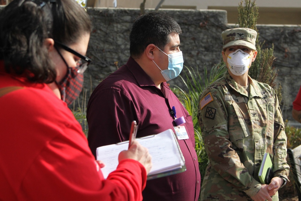 U.S. Army Corps of Engineers LA District continues hospital assessments in response to patient increases