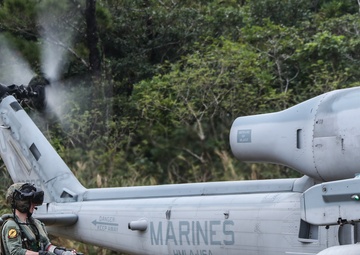 31st MEU Marines establish a FARP