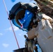 A KFOR Soldier trains in hoist rescue operations
