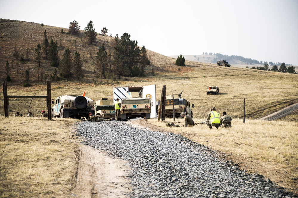 Team Montana Participates in Road Warrior Exercise