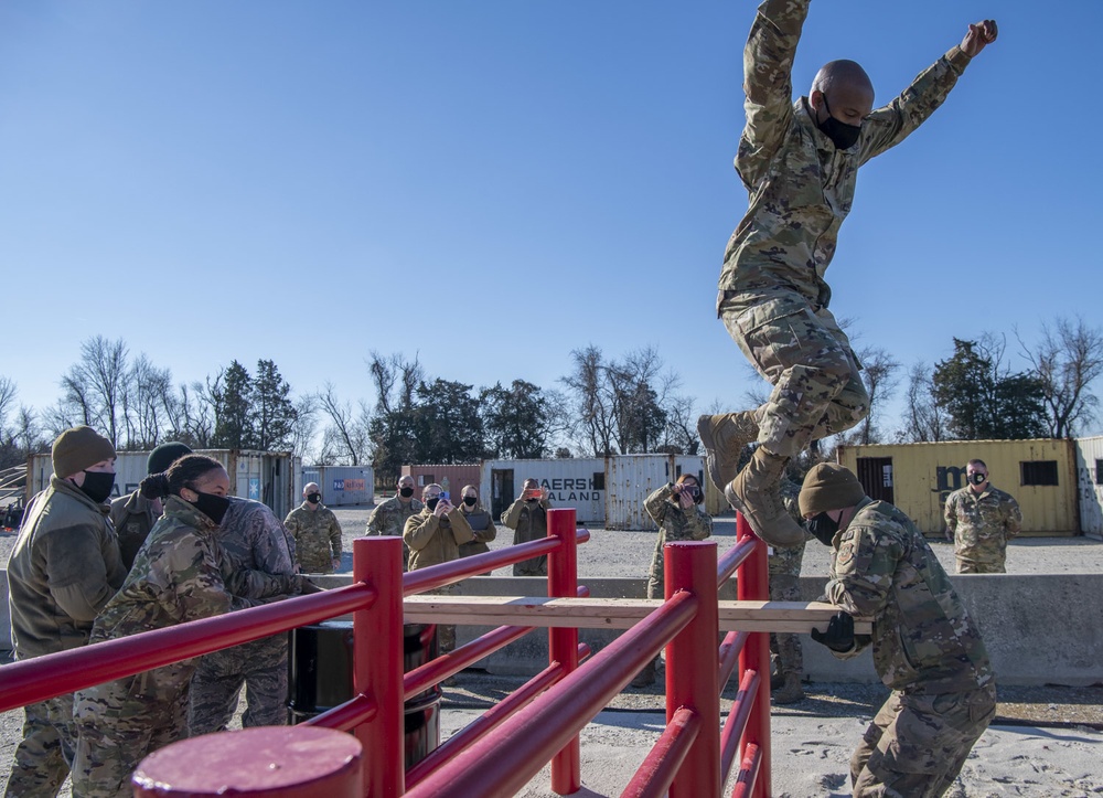 CMSAF Bass receives hands-on TALN tour