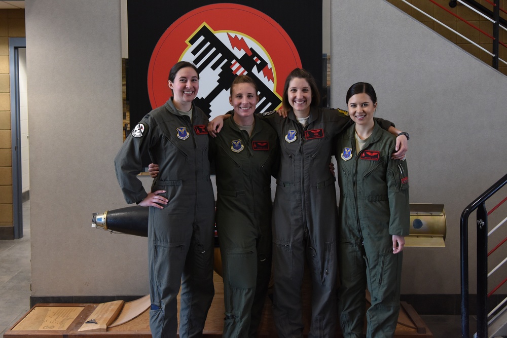 Female aviators take to the sky in honor of Women’s History Month