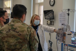 Service members train at Riverside University Health Care System, California