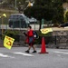 Marines volunteer as crossing guards for local elementary school
