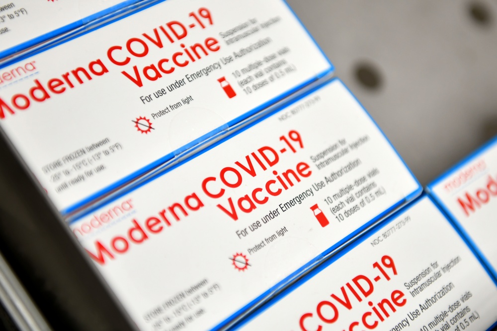 COVID-19 vaccine arrives at Aviano