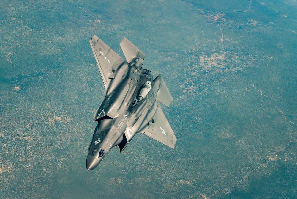 USAF KC-10 provides USMC F-35s global reach for Operation Octave Quartz