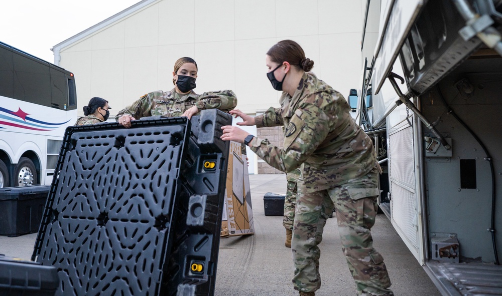 NY National Guard Troops Deploy to DC for Inaugural Support