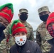 Soldiers within the DCS G6 and CIO delivering meals and gifts to local soldiers in need