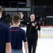 Army general enlists 12 Marine poolees during Havoc hockey game