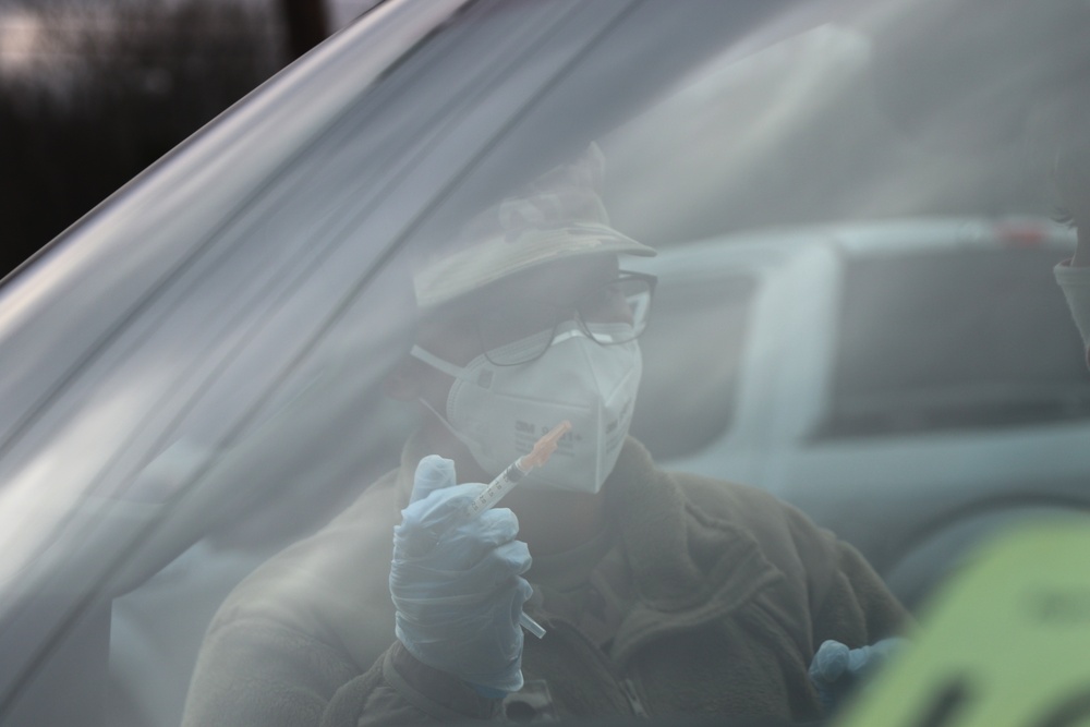 About to Give the Vaccine