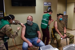 Initial COVID-19 vaccinations underway at Vandenberg AFB