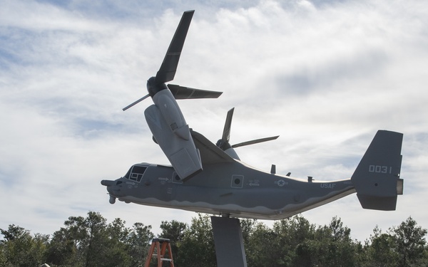 1st SOAMXS repairs Hurlburt Field CV-22 model