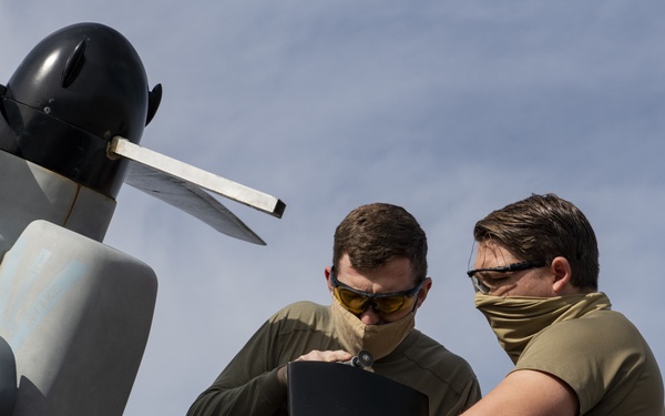 1st SOAMXS repairs Hurlburt Field CV-22 model