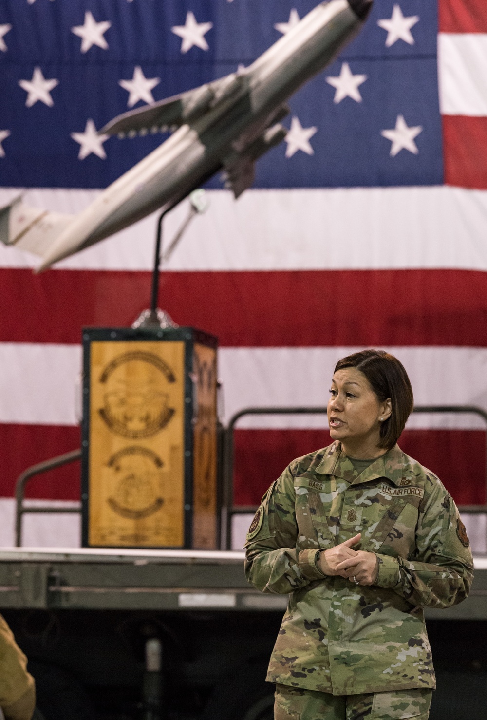 CMSAF engages with Dover Total Force Airmen