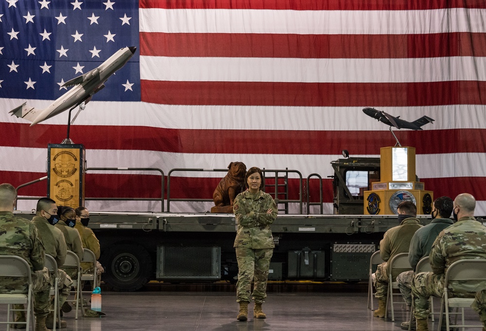 CMSAF engages with Dover Total Force Airmen