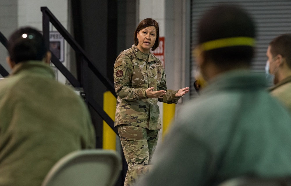 CMSAF engages with Dover Total Force Airmen