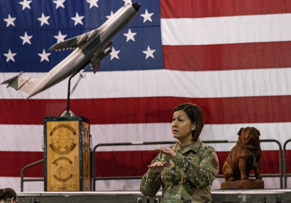 CMSAF engages with Dover Total Force Airmen