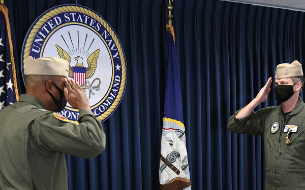 Navy Personnel Command Holds Change of Command