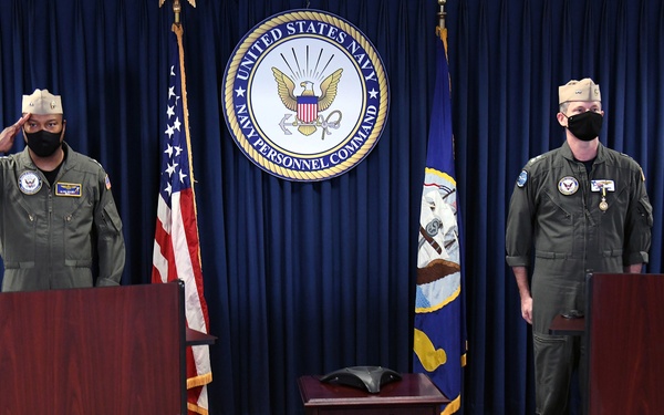 Navy Personnel Command Holds Change of Command