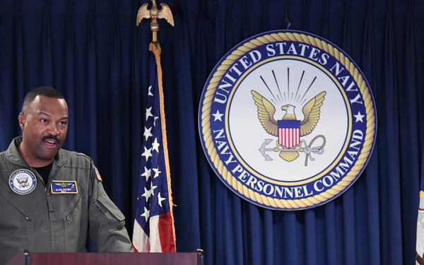 Navy Personnel Command Holds Change of Command