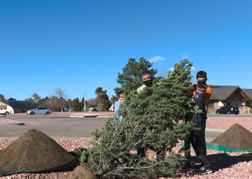 21 CES belatedly observes Arbor Day