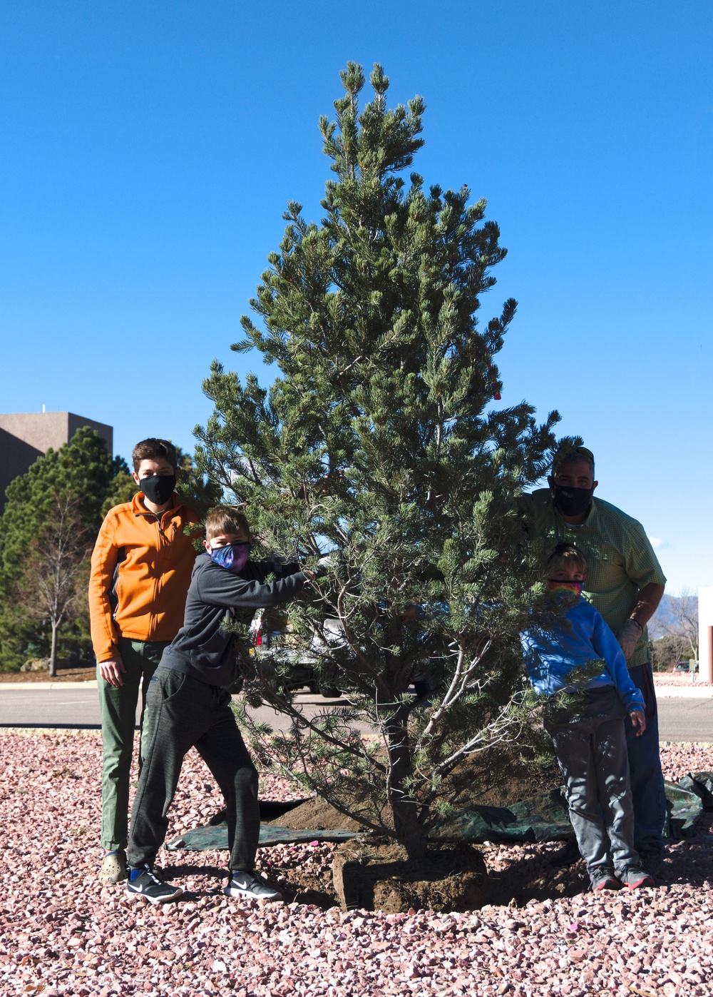 21 CES belatedly observes Arbor Day