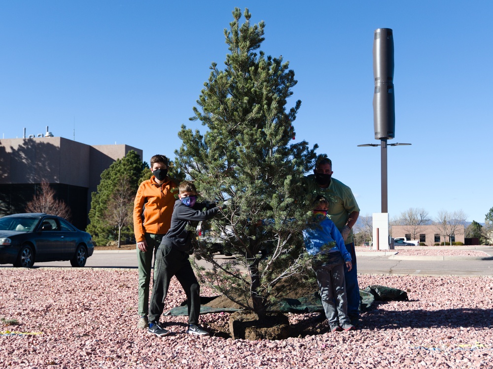 21 CES belatedly observes Arbor Day