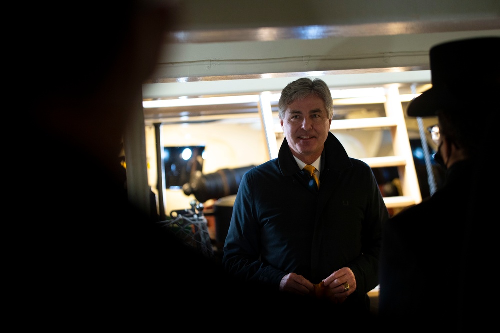 SECNAV Visits USS Constitution