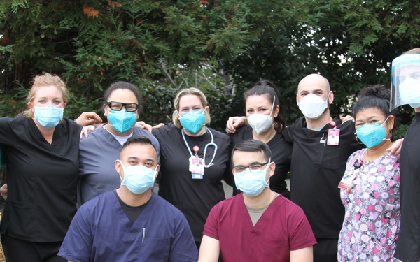 Cal Guard medical team supports COVID-19 nursing facility