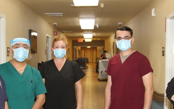 Cal Guard medical team supports COVID-19 nursing facility