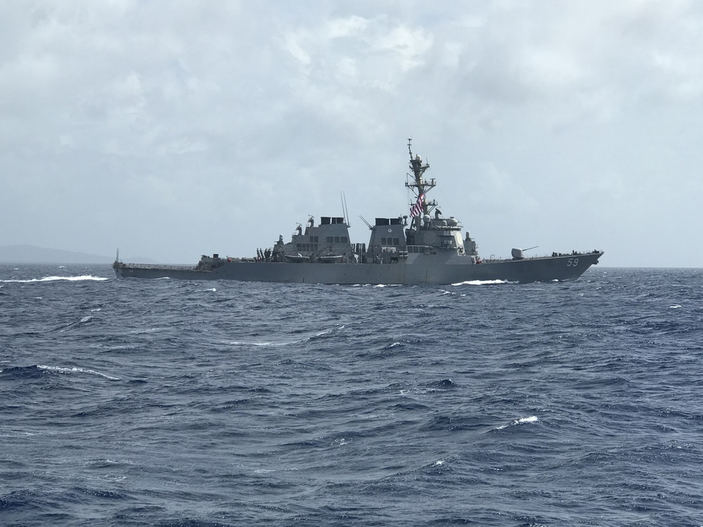USS Russell (DDG 59) &amp; Federated States of Micronesia Cooperative Deployment