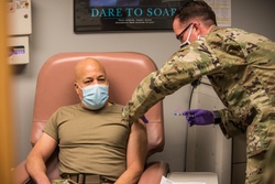 Ohio National Guard senior leaders lead by example in getting COVID-19 vaccinations
