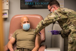 Ohio Adjutant General receives COVID-19 vaccine
