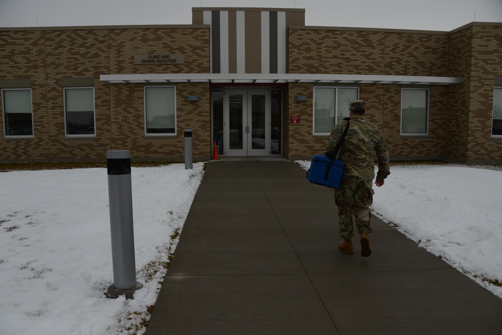 COVID-19 vaccine delivered to 185th