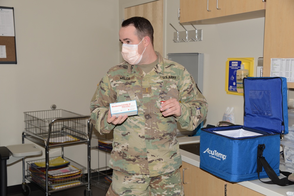 COVID-19 vaccine delivered to Iowa Air Guard